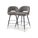 Cliff barstolar grå låg