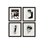 Tavlor Audrey Hepburn Set of 4
