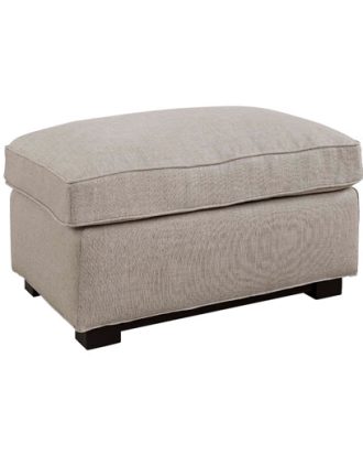 MIDTOWN ottoman Linen Sand