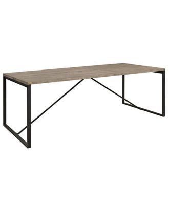 Bennie dining table pebble grey