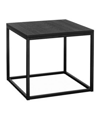 Mason sidobord svart kvadrat