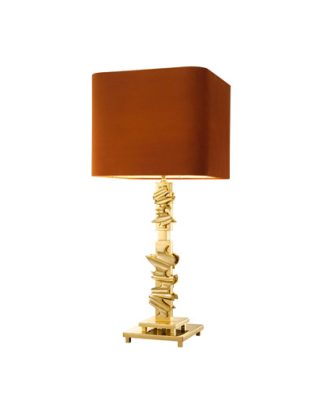 Abruzzo bordslampa mässing