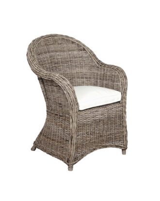 1924 rotting karmstol grå inkl. dyna