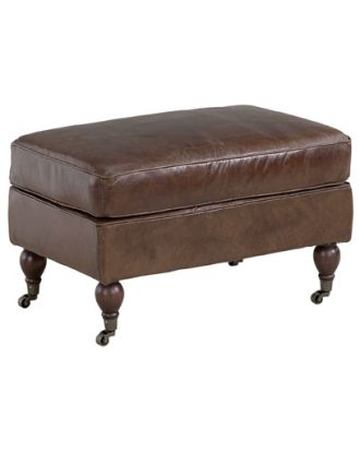 Ottoman Dessau läder