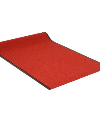 Everest röd - entrématta på metervara