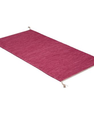 Sofiero lila - handvävd ullmatta