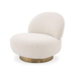 Clément fåtölj bouclé cream