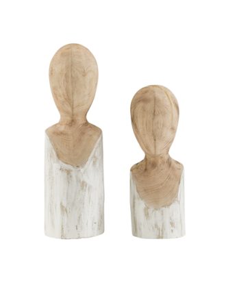 Mesha & Neru träfigurer natur