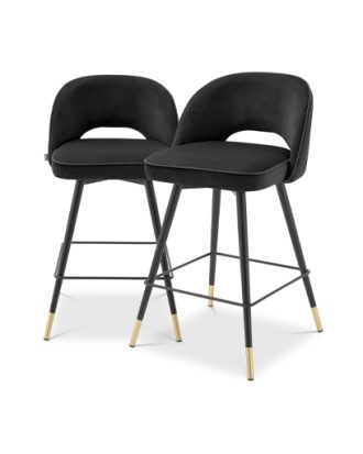 Cliff barstolar svart låg