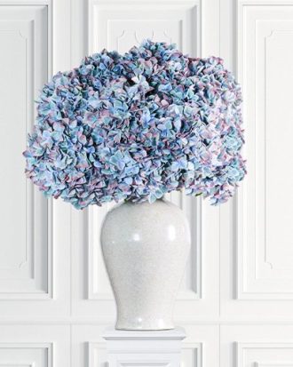 Hortensia snittblomma blå