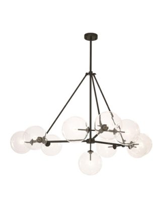 Bermude taklampa brons