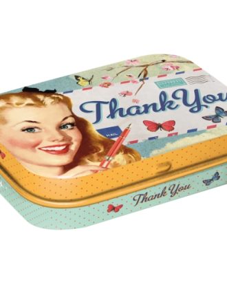 Pillerask thank you - med mintpastiller