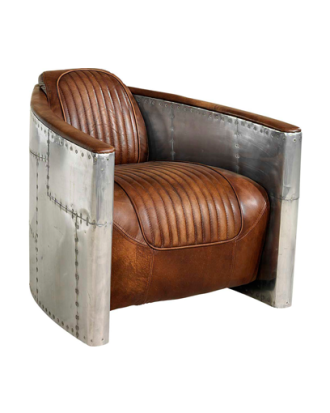 Tomcat Aviator fåtölj whiskey