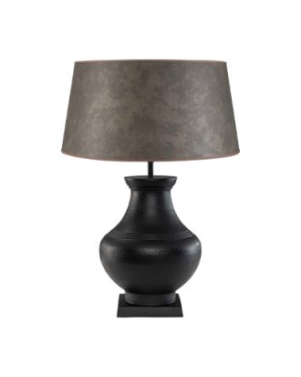 Bergamo bordslampa svart