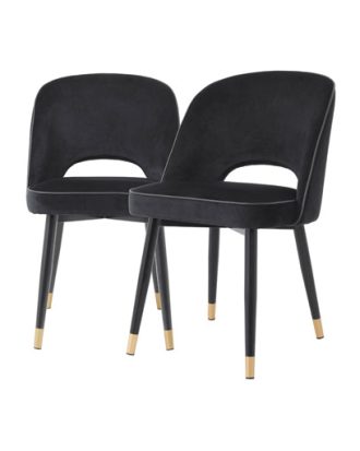 Cliff matstolar svart