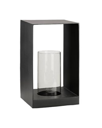 Mancini ljuslykta svart M