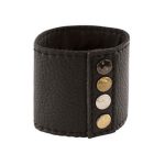 Nero Rivetti servettringar svart 4-pack