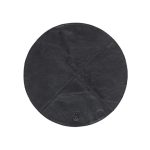 Nero bordstablett svart rund