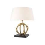 Claire bordslampa mässing