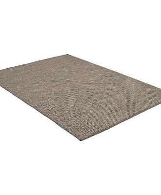 Abisko nature mix - handvävd ullmatta