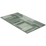 Alba grön - matta med gummibaksida