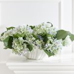 Hortensia snittblomma ljusblå/grön