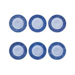 Capri Azzurra djupa tallrikar blå/vit