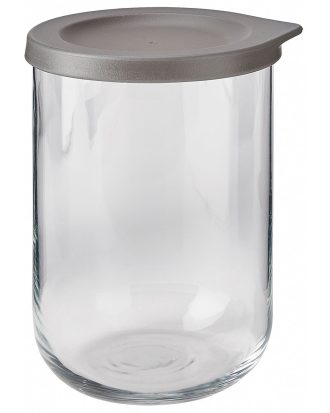 Aida Café Förvaringsburk Med Lock 1 L - Förvaringsburkar & lock Glas Klar
