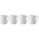 Aida Atelier Mugg 4-pack - Kaffekoppar Porslin Vit