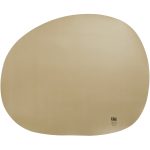 Aida Raw Bordsunderlägg 6-pack - Bordstabletter & Glasunderlägg Silikon Beige