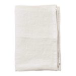 Aida Raw Servett 4-pack Modern White - Servetter & Tillbehör Linne Vit