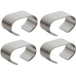 Aida Raw Servettring 4-pack - Servetter & Tillbehör Rostfritt Stål