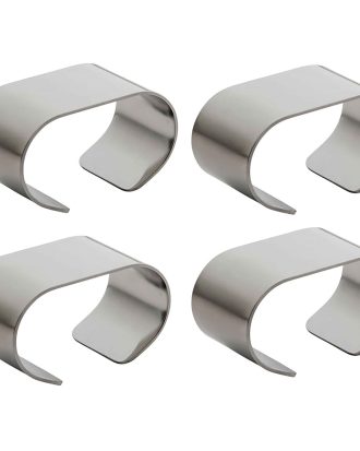 Aida Raw Servettring 4-pack - Servetter & Tillbehör Rostfritt Stål