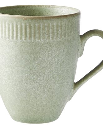 Aida Relief Mugg 30 Cl - Kaffekoppar Stengods Grön