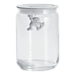 Alessi Gianni Burk Med Lock 90 Cl - Förvaringsburkar & lock Vit