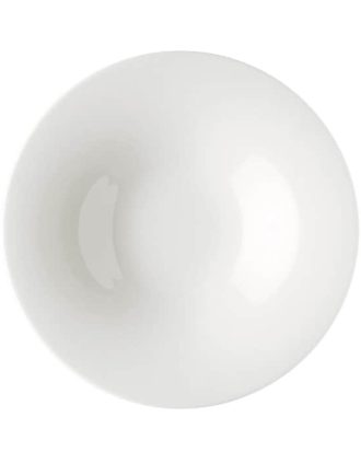 Alessi Ku Sopptallrik 23 Cm - Djupa tallrikar Porslin Vit