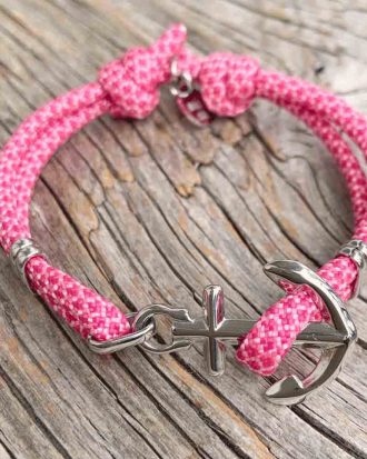Ankare Armband Key West - Rosa