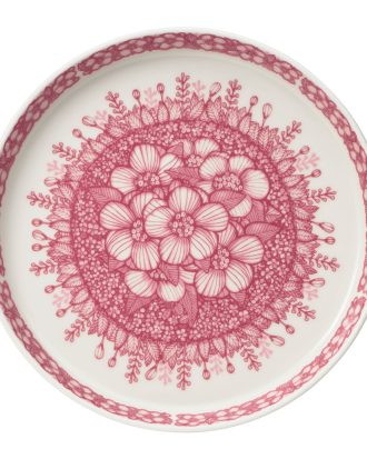 Arabia Huvila Tallrik 19 Cm - Mattallrikar Porslin Vit