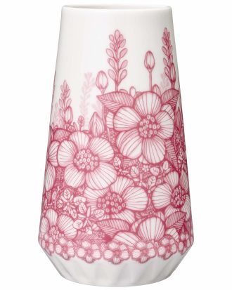 Arabia Huvila Vas 19 Cm - Vaser Porslin Vit