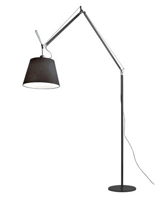 Artemide Scandinavia Tolomeo Mega Golvlampa - Golvlampor Aluminium Svart