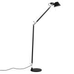 Artemide Tolomeo Reading Golvlampa - Golvlampor Stål Svart