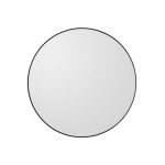 Aytm Circum Väggspegel Ø50 Cm / Klar - Väggspeglar Mdf Svart