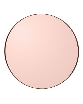 Aytm Circum Väggspegel Ø70 Cm Rose - Väggspeglar Mdf Rosa
