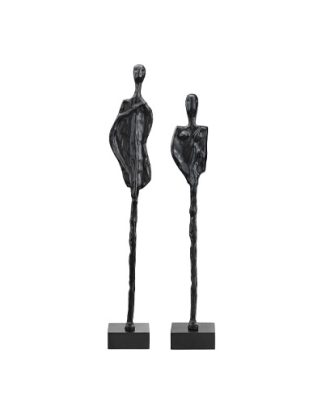 La Coppia statyer svart