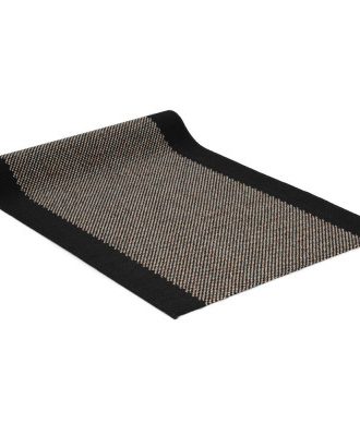 Port svart - gångmatta på metervara