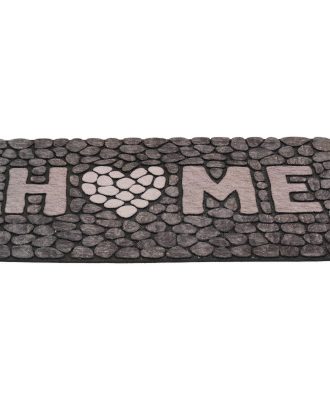 Home stone grå - dörrmatta