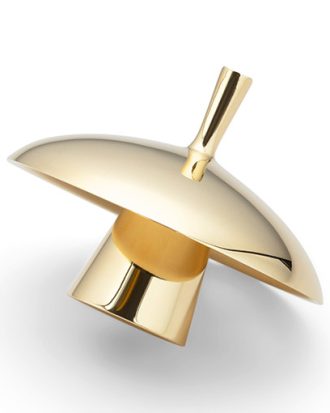 Flora ljussläckare mässing