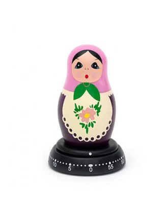 Bengt Ek Design Mekanisk Timer Babushka - Termometrar & Kökstimers Lila