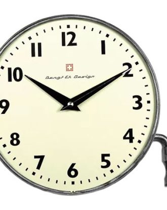 Bengt Ek Design Väggur På Arm - Väggklockor Zink Silver