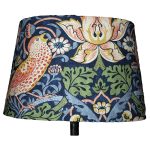 Bergo Lampskärmar Linus 26 Strawberry Thief - Lampskärmar Textil Blå